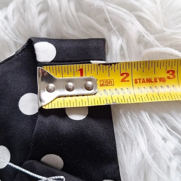 NEW LC Lauren Conrad Polka Dot Fit and Flare Dress - Picture 16 of 16